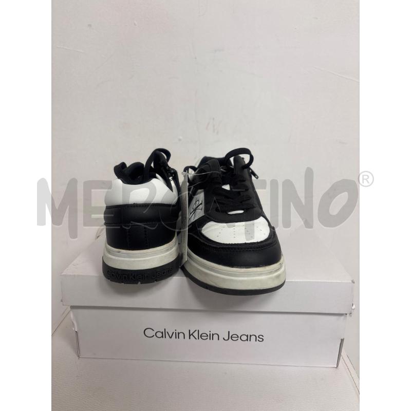 SNEAKERS UOMO  NERO BINCO CALVIN KLEIN  | Mercatino dell'Usato Trapani corso mattarella 1