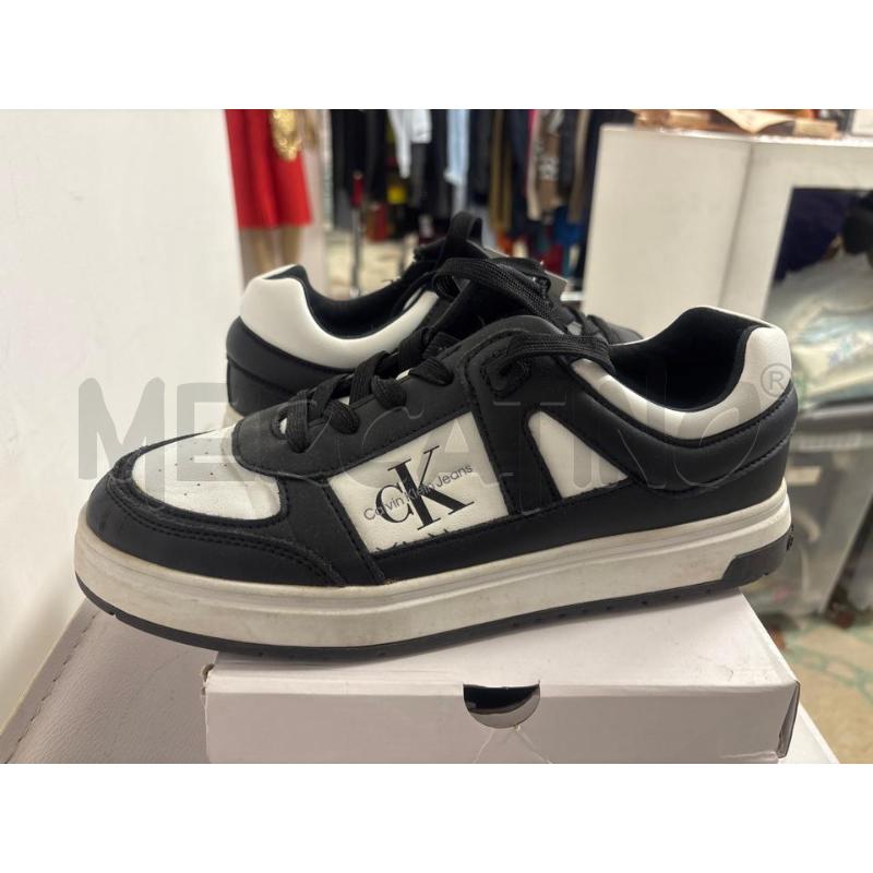 SNEAKERS UOMO  NERO BINCO CALVIN KLEIN  | Mercatino dell'Usato Trapani corso mattarella 3