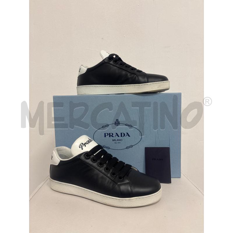 SNEAKERS   PRADA NERO BIANCO  | Mercatino dell'Usato Trapani corso mattarella 1