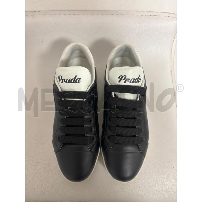 SNEAKERS   PRADA NERO BIANCO  | Mercatino dell'Usato Trapani corso mattarella 2