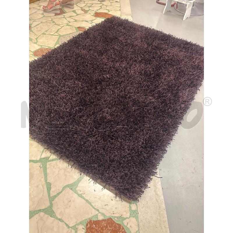 TAPPETO  MODERNO COLOR MELANZANA SPAGHETTO ANNODATO 180X120 | Mercatino dell'Usato Trapani corso mattarella 2