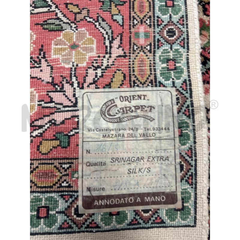 TAPPETO  ORIENTALE SRINAGAR EXTRA 218 X X 149 | Mercatino dell'Usato Trapani corso mattarella 5
