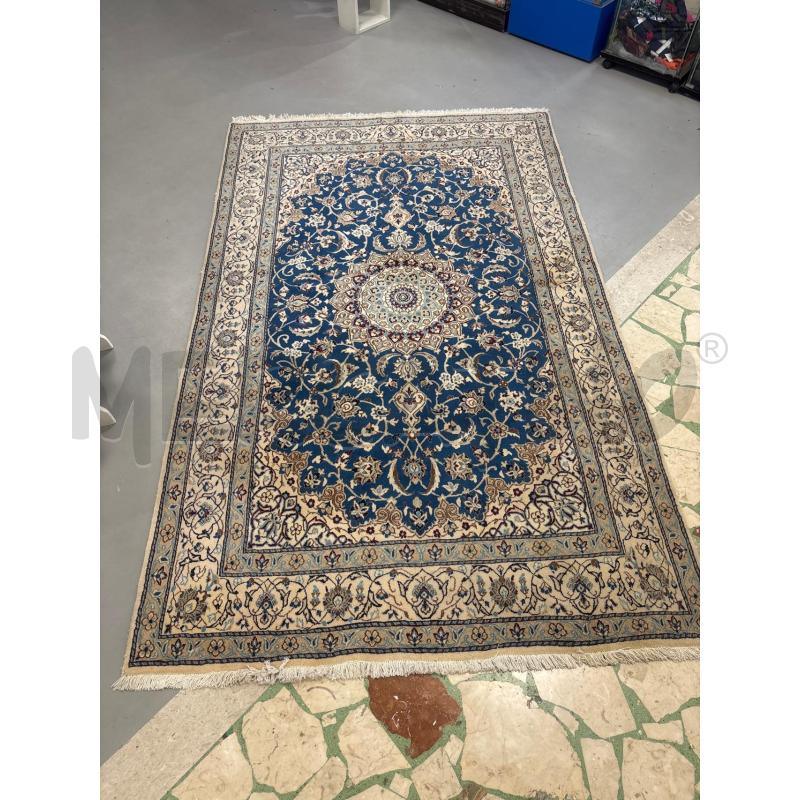 TAPPETO  PERSIANO BEIGE BLU  | Mercatino dell'Usato Trapani corso mattarella 1