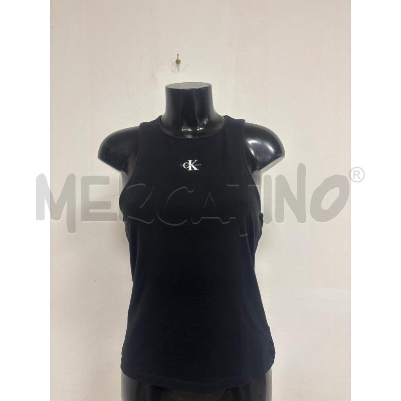 TOP  CK CALVIN KLEIN  NERO  | Mercatino dell'Usato Trapani corso mattarella 1
