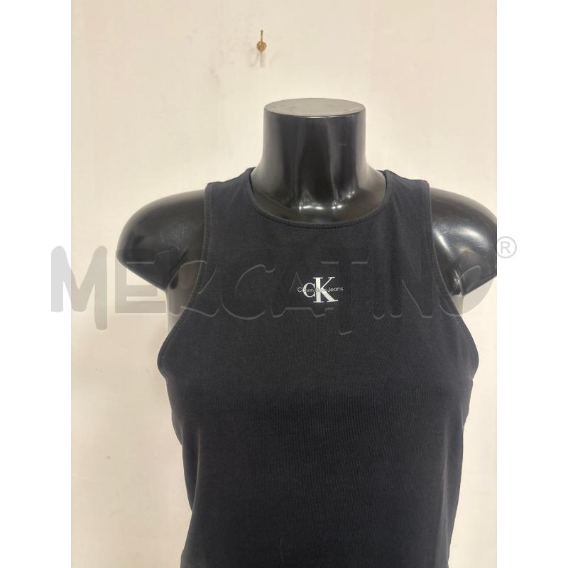 TOP  CK CALVIN KLEIN  NERO  | Mercatino dell'Usato Trapani corso mattarella 2