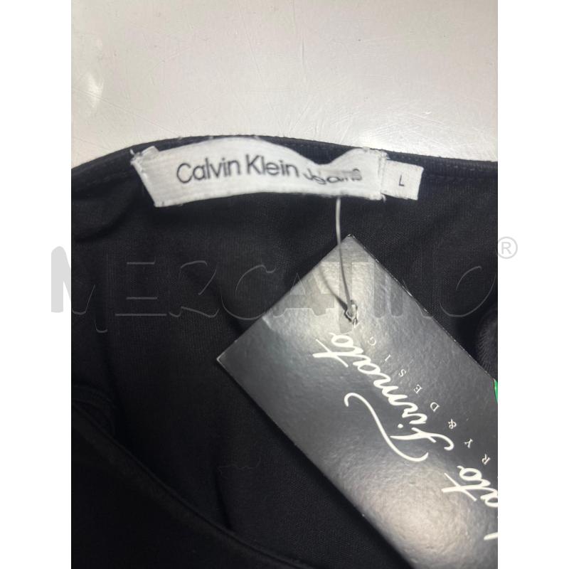 TOP  CK CALVIN KLEIN  NERO  | Mercatino dell'Usato Trapani corso mattarella 4