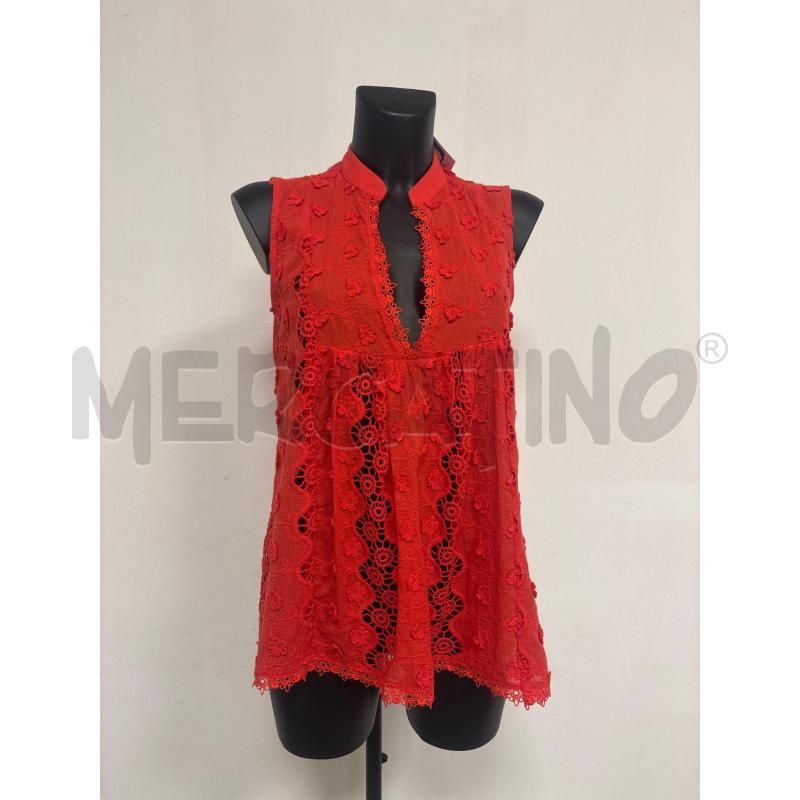 TOP  ROSSO  ANTICA SARTORIA | Mercatino dell'Usato Trapani corso mattarella 1