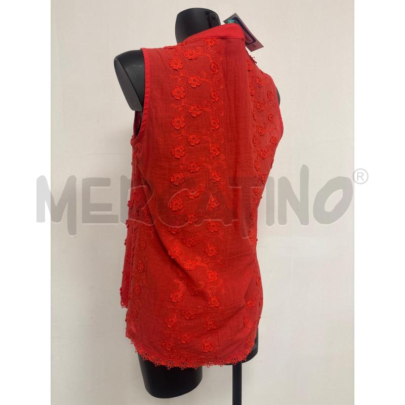 TOP  ROSSO  ANTICA SARTORIA | Mercatino dell'Usato Trapani corso mattarella 3