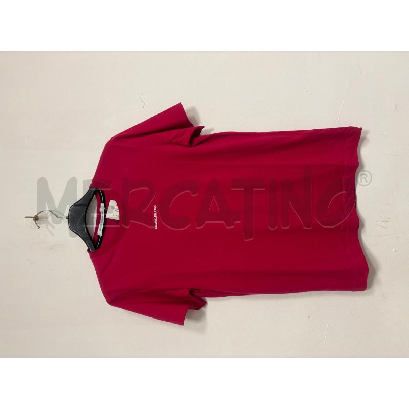T SHIRT CALVIN KLEIN ROSA  | Mercatino dell'Usato Trapani corso mattarella 1