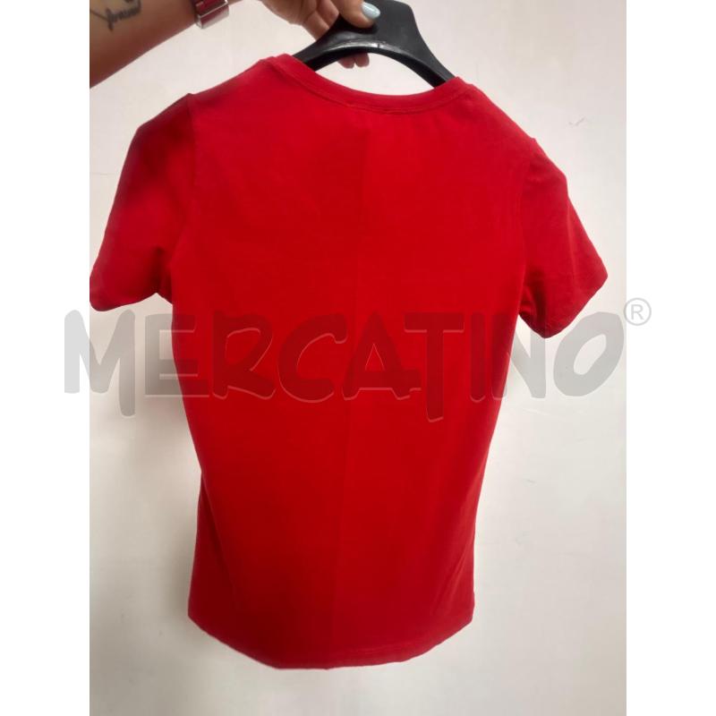 T SHIRT DONNA  ARMANI ROSSO   | Mercatino dell'Usato Trapani corso mattarella 3