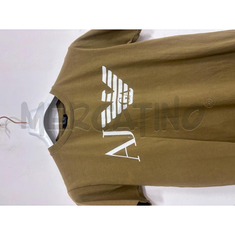 T SHIRT UOMO  ARMANI  VERDE OLIVA  | Mercatino dell'Usato Trapani corso mattarella 2