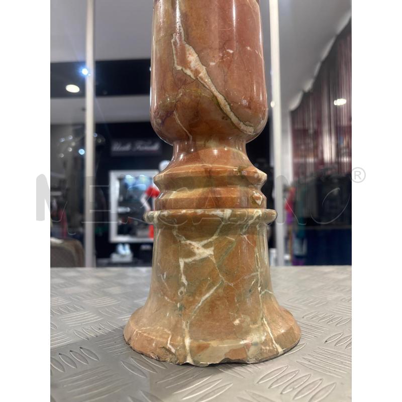 VASO IN MARMO ROSSO EPOCA | Mercatino dell'Usato Trapani corso mattarella 3