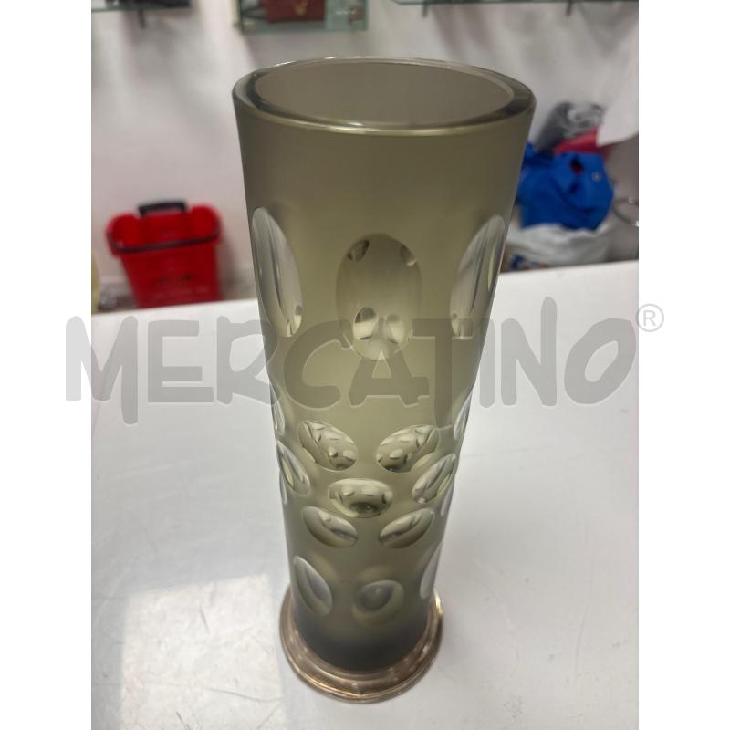 VASO VINTANGE ANNI 70 CON BASE ARGENTATA | Mercatino dell'Usato Trapani corso mattarella 2