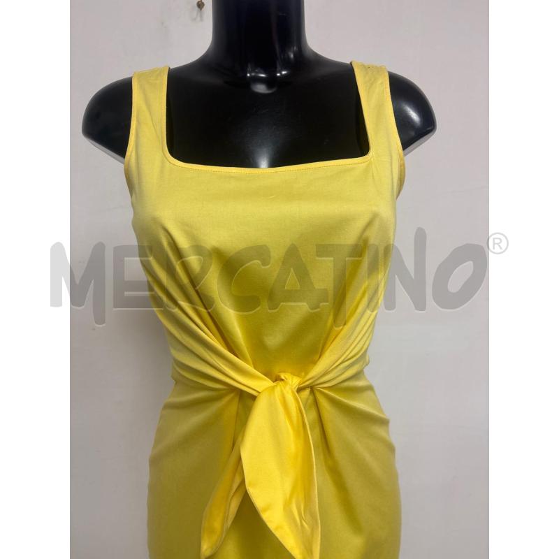 VESTITO DONNA ANNA RACHELE GIALLO | Mercatino dell'Usato Trapani corso mattarella 2