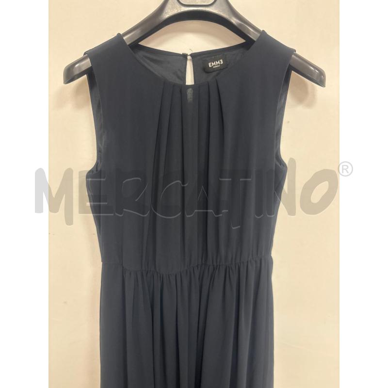 VESTITO DONNA EMME BLU SCURO LUNGO | Mercatino dell'Usato Trapani corso mattarella 2