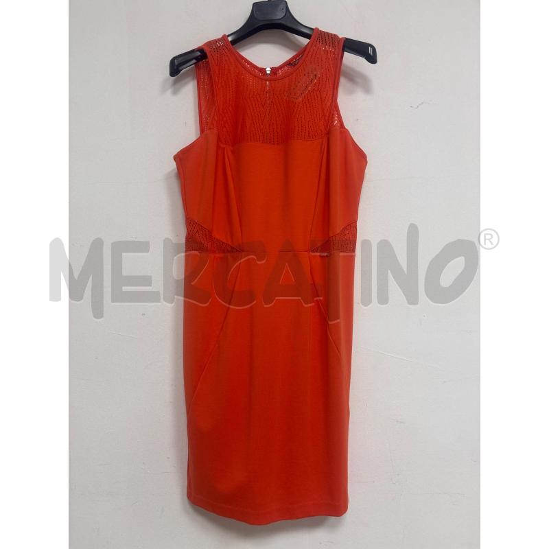 VESTITO DONNA GUESS ARANCIONE | Mercatino dell'Usato Trapani corso mattarella 1