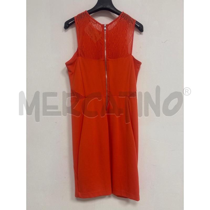 VESTITO DONNA GUESS ARANCIONE | Mercatino dell'Usato Trapani corso mattarella 3