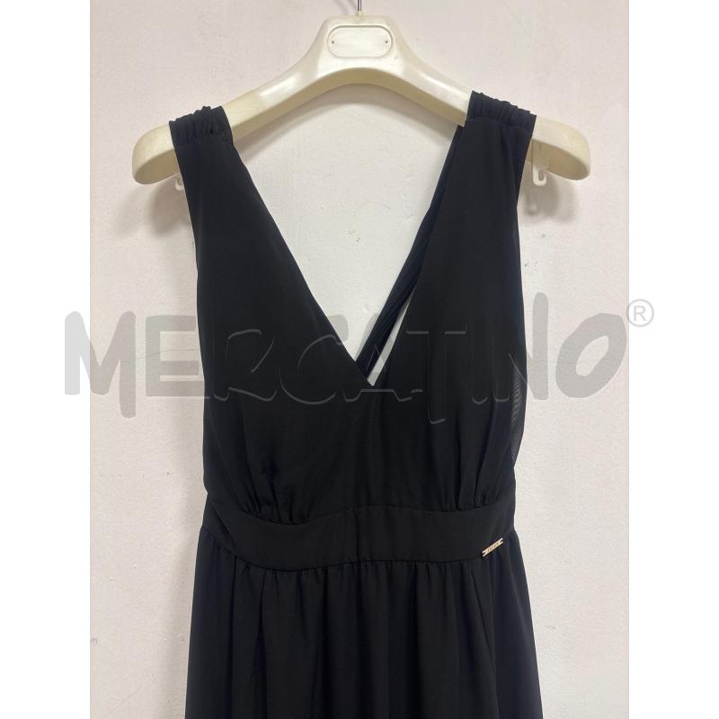 VESTITO DONNA LUIJO NERO LUNGO | Mercatino dell'Usato Trapani corso mattarella 2