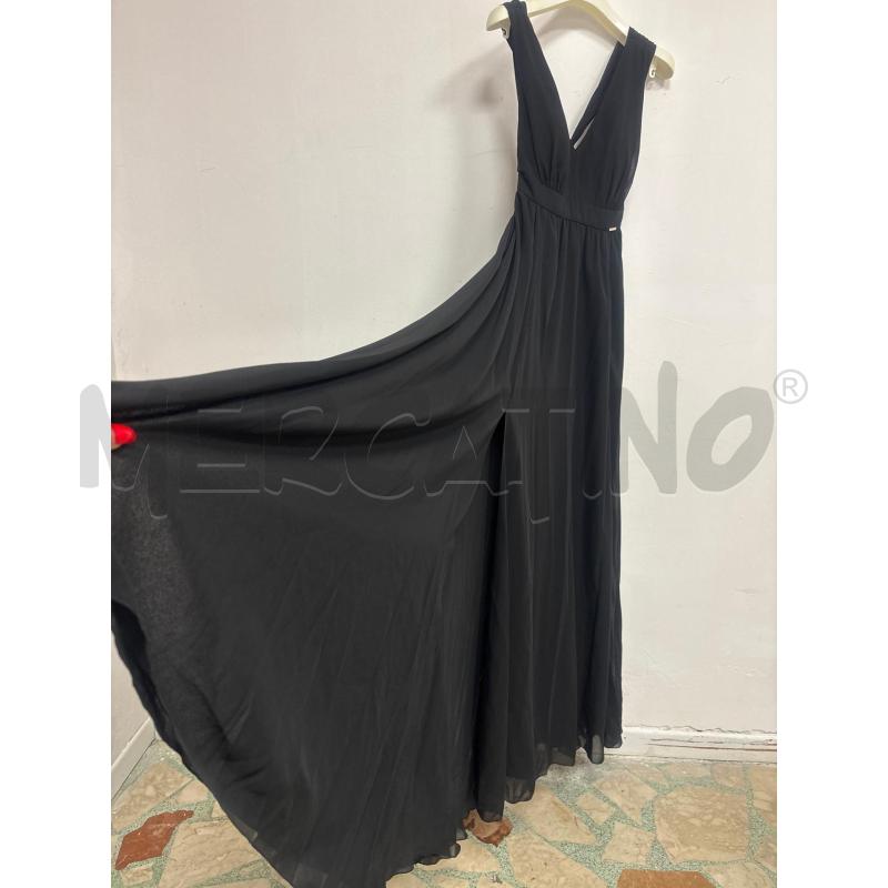 VESTITO DONNA LUIJO NERO LUNGO | Mercatino dell'Usato Trapani corso mattarella 5