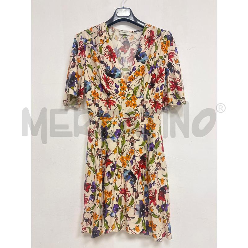 VESTITO DONNA SUSY MIX FIORI COLORATO  | Mercatino dell'Usato Trapani corso mattarella 1