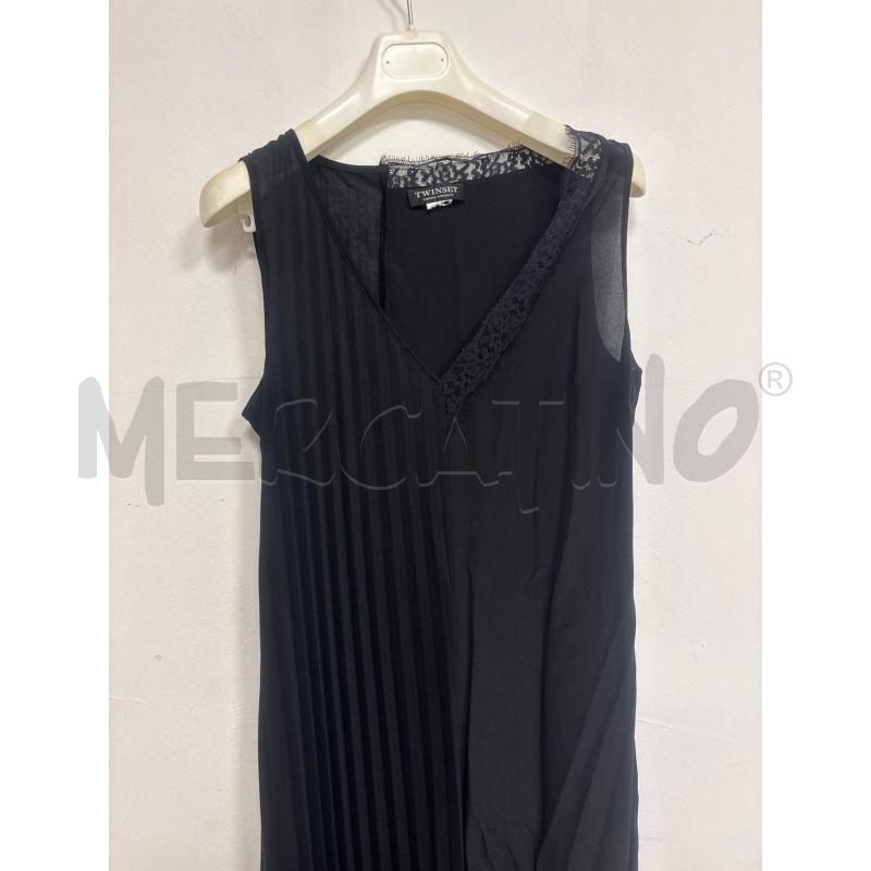 VESTITO DONNA TWINSET NERO CON PIZZO | Mercatino dell'Usato Trapani corso mattarella 2