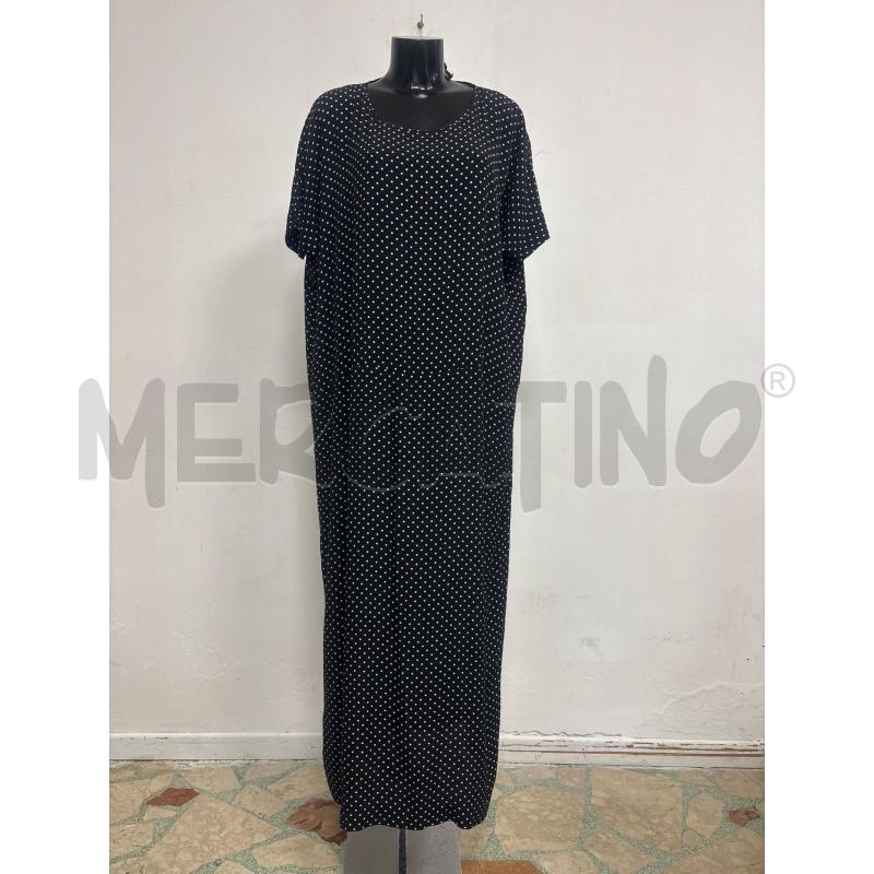 VESTITO DONNA TWINSET NERO POIS BIANCHI | Mercatino dell'Usato Trapani corso mattarella 1
