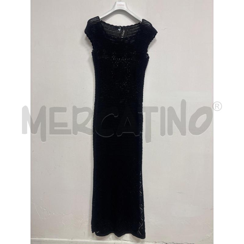 VESTITO DONNA TWINSET NERO TRAFORATO | Mercatino dell'Usato Trapani corso mattarella 1