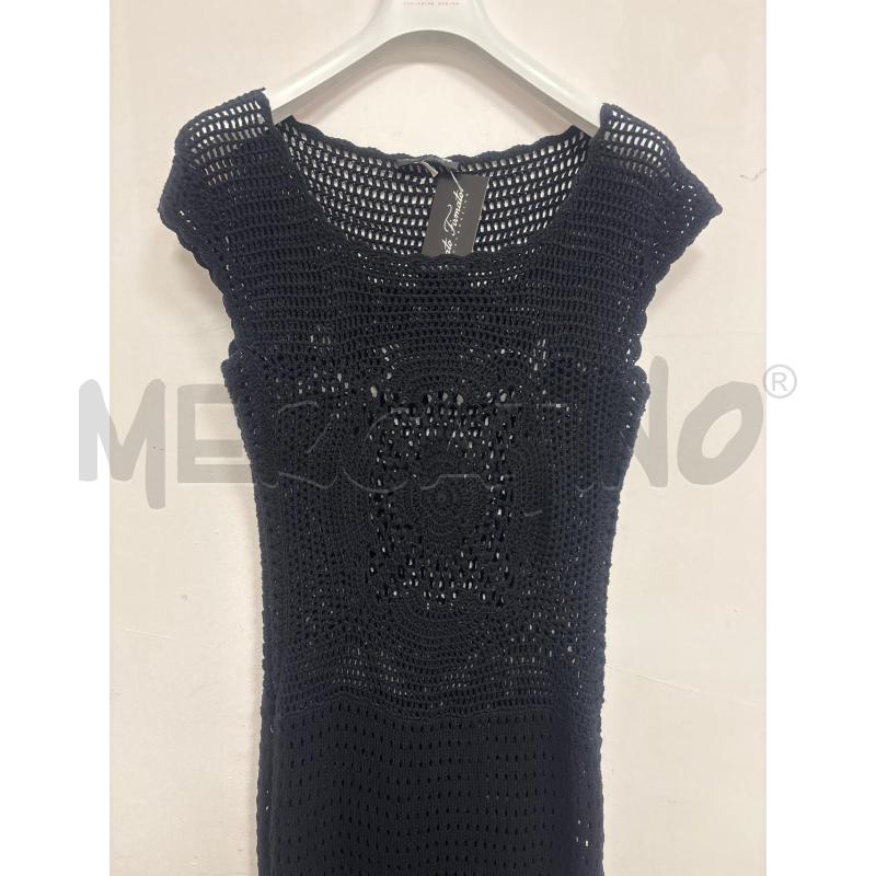 VESTITO DONNA TWINSET NERO TRAFORATO | Mercatino dell'Usato Trapani corso mattarella 2