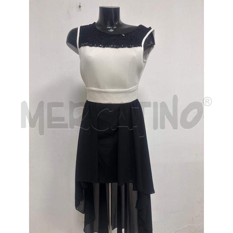 VESTITO DONNA  BIANCO NERO RINASCIMENTO  | Mercatino dell'Usato Trapani corso mattarella 1