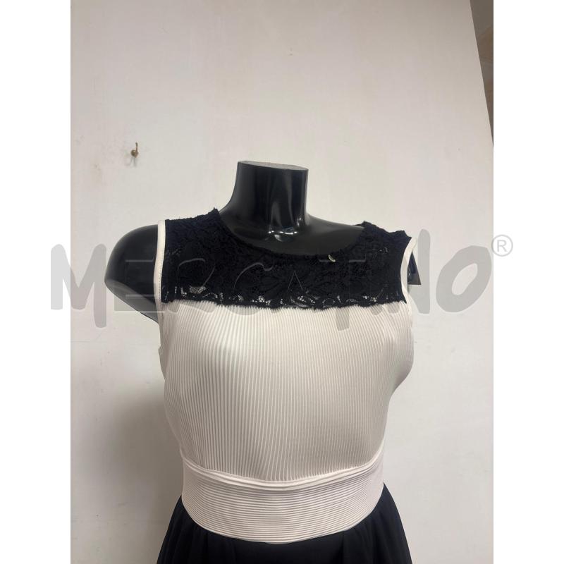 VESTITO DONNA  BIANCO NERO RINASCIMENTO  | Mercatino dell'Usato Trapani corso mattarella 2