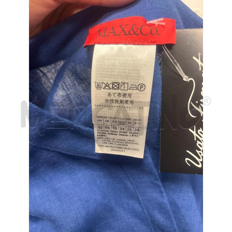 VESTITO DONNA  BLU  MAX &CO  | Mercatino dell'Usato Trapani corso mattarella 4