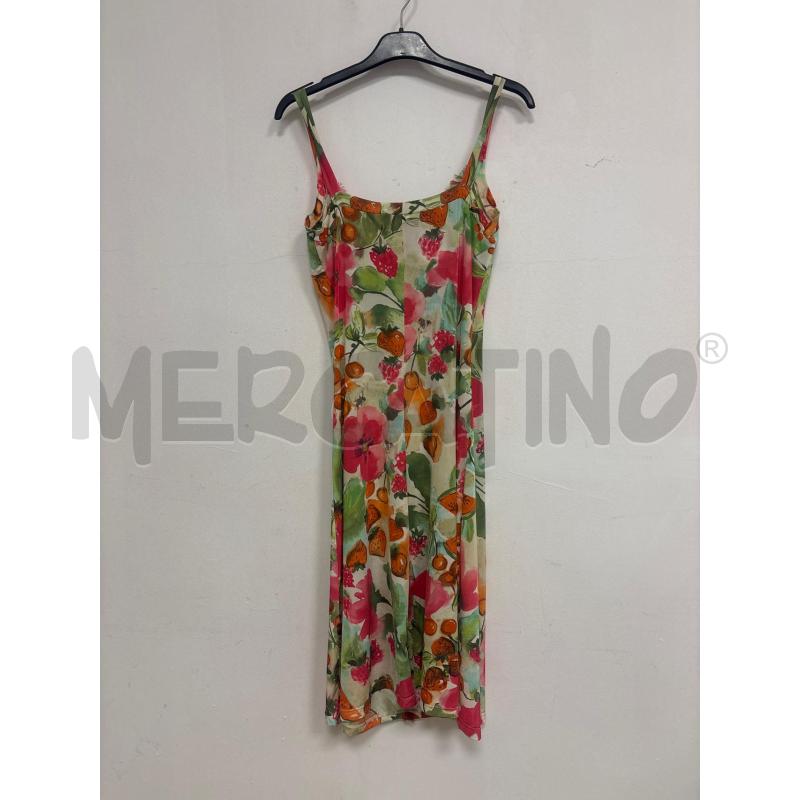 VESTITO DONNA  FANTASIA FLOREALE ANNA RACHELE  | Mercatino dell'Usato Trapani corso mattarella 4