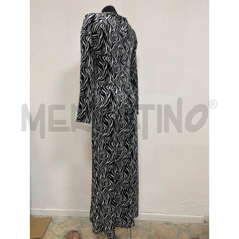 VESTITO DONNA  FERMAS BIANCO NERO | Mercatino dell'Usato Trapani corso mattarella 4