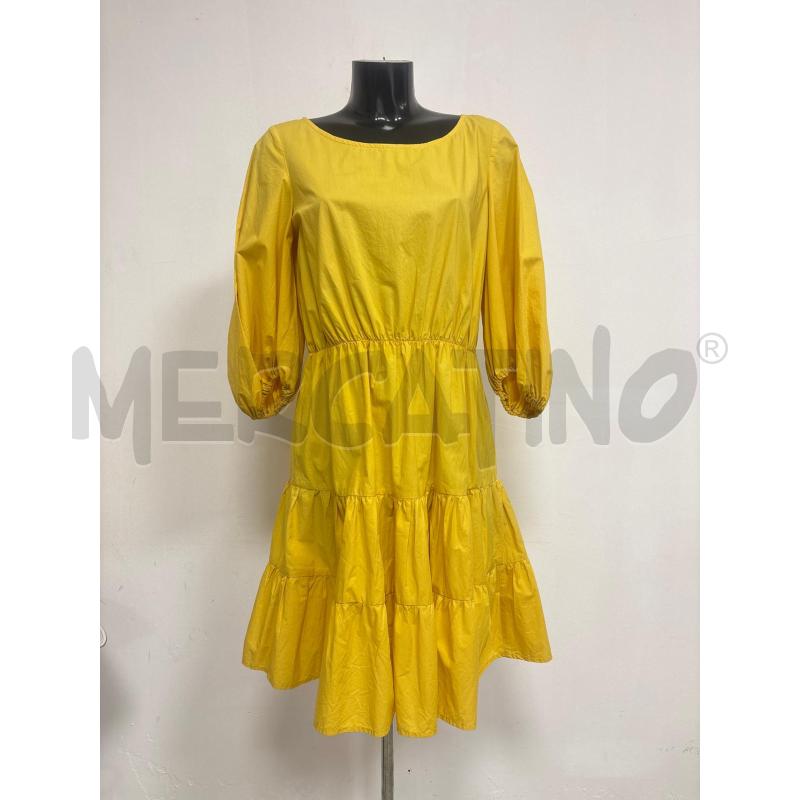 VESTITO DONNA  GIALLO  MOI MIMI | Mercatino dell'Usato Trapani corso mattarella 1