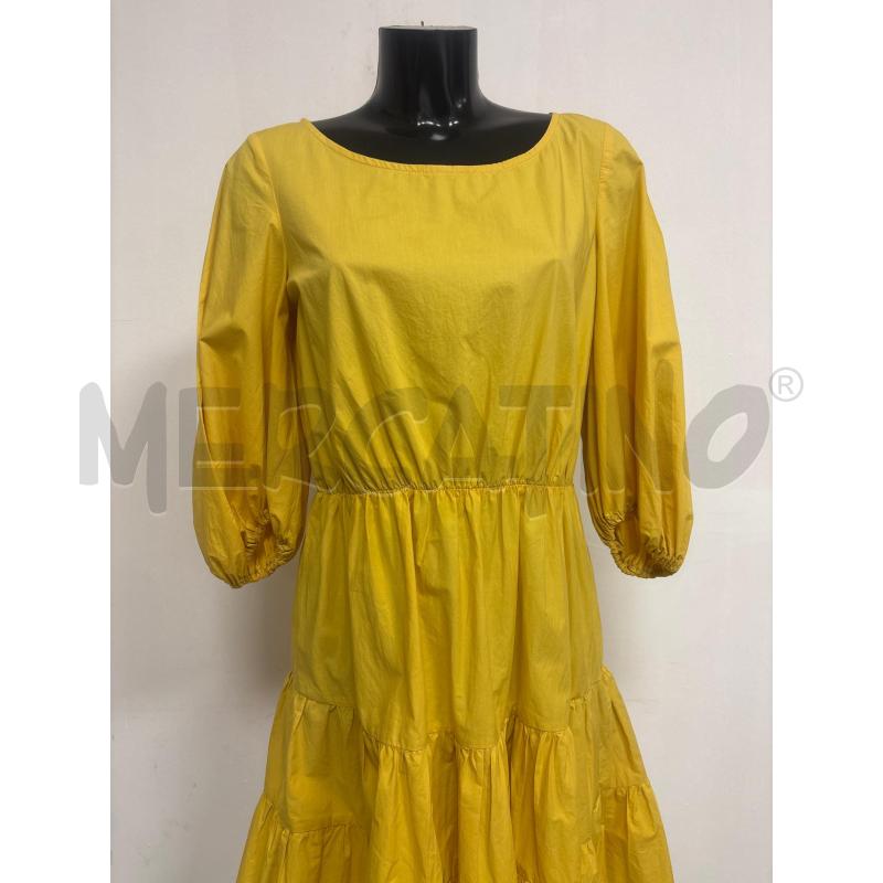 VESTITO DONNA  GIALLO  MOI MIMI | Mercatino dell'Usato Trapani corso mattarella 2
