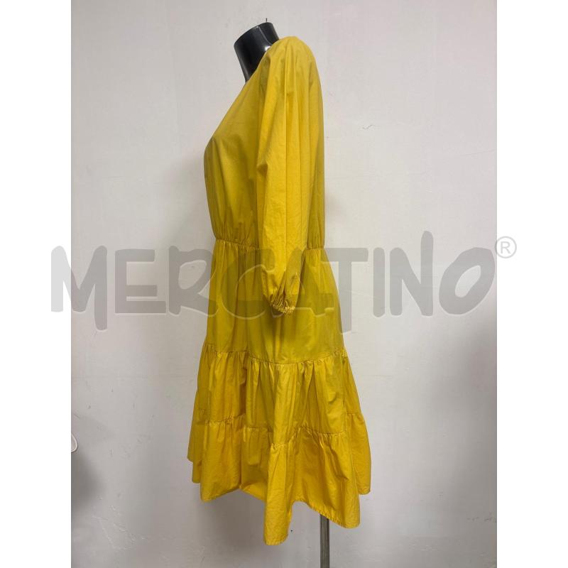VESTITO DONNA  GIALLO  MOI MIMI | Mercatino dell'Usato Trapani corso mattarella 3