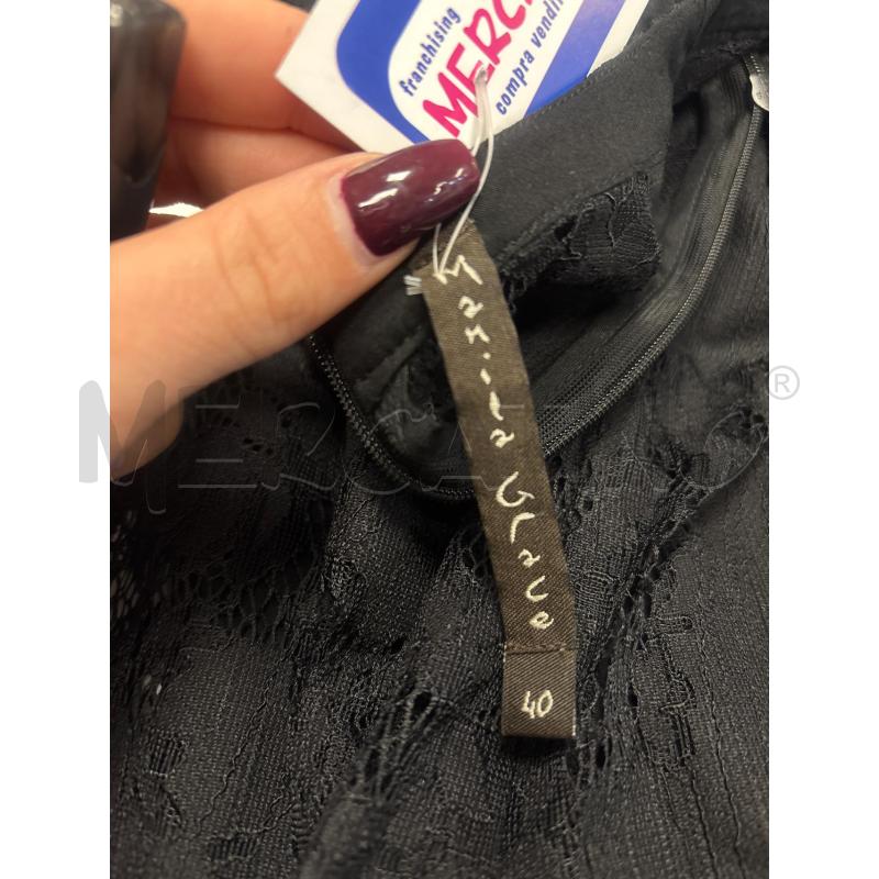 VESTITO DONNA  MANILA GACE NERO IN PIZZO  | Mercatino dell'Usato Trapani corso mattarella 5
