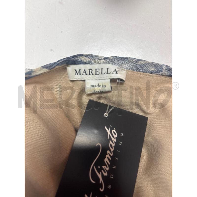 VESTITO DONNA  MARELLA BLU BEIGE  | Mercatino dell'Usato Trapani corso mattarella 4