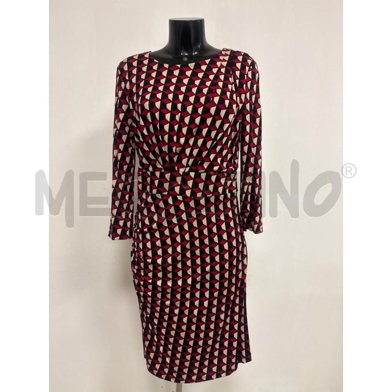 VESTITO DONNA  MARELLA FANTASIA GEOMETRICA  | Mercatino dell'Usato Trapani corso mattarella 1