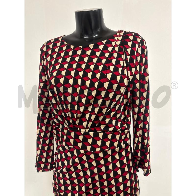 VESTITO DONNA  MARELLA FANTASIA GEOMETRICA  | Mercatino dell'Usato Trapani corso mattarella 2