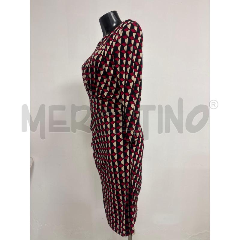 VESTITO DONNA  MARELLA FANTASIA GEOMETRICA  | Mercatino dell'Usato Trapani corso mattarella 3