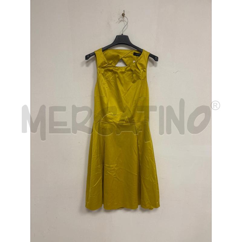 VESTITO DONNA  MAX&CO GIALLO  | Mercatino dell'Usato Trapani corso mattarella 1