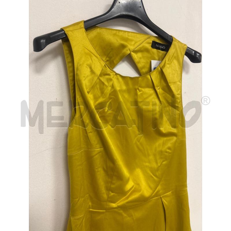 VESTITO DONNA  MAX&CO GIALLO  | Mercatino dell'Usato Trapani corso mattarella 2