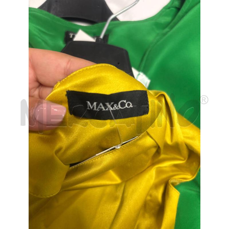 VESTITO DONNA  MAX&CO GIALLO  | Mercatino dell'Usato Trapani corso mattarella 4