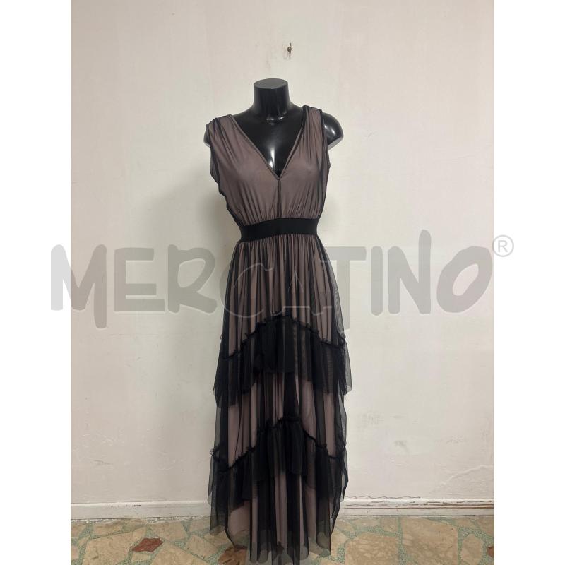 VESTITO DONNA  NERO AKE CON REASPARENZE | Mercatino dell'Usato Trapani corso mattarella 1
