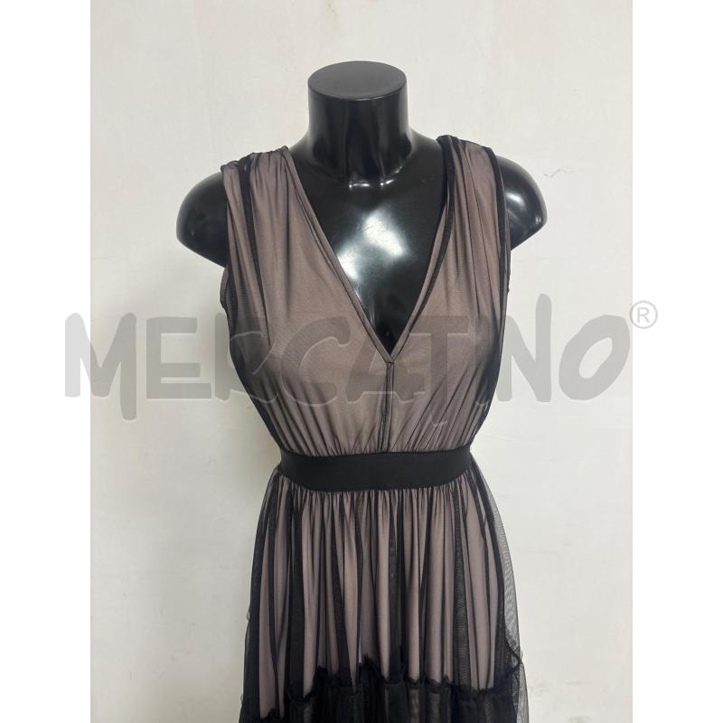 VESTITO DONNA  NERO AKE CON REASPARENZE | Mercatino dell'Usato Trapani corso mattarella 2