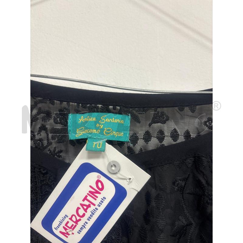 VESTITO DONNA  NERO ANTICASARTORIA  | Mercatino dell'Usato Trapani corso mattarella 4