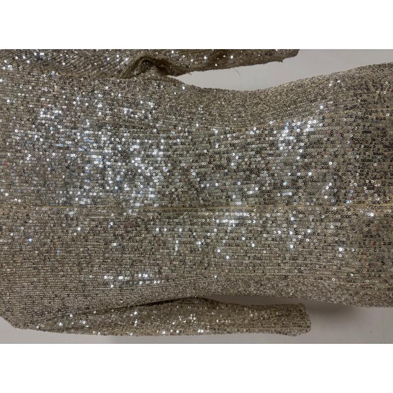 VESTITO DONNA  PALLIETTE DORATE  SONIA PENA  | Mercatino dell'Usato Trapani corso mattarella 4