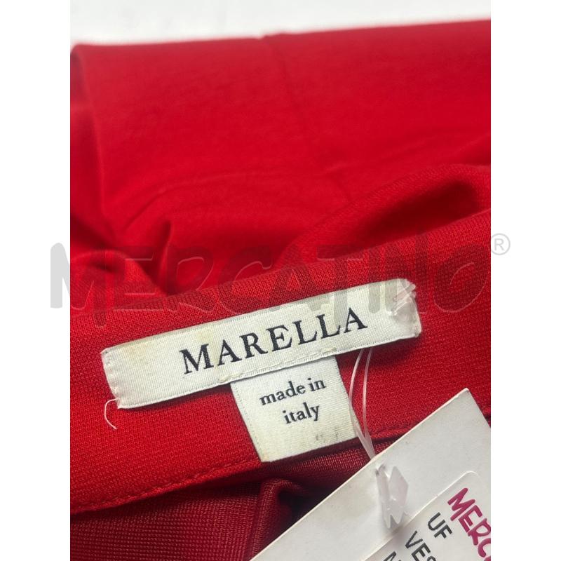 VESTITO DONNA  ROSSO MARELLA  | Mercatino dell'Usato Trapani corso mattarella 4