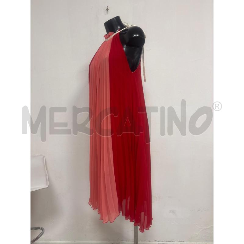 VESTITO DONNA  ROSSO ROSA EURECHA | Mercatino dell'Usato Trapani corso mattarella 2